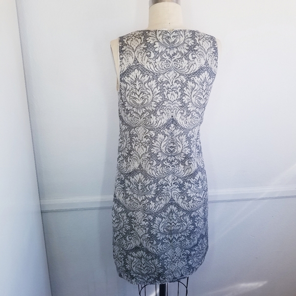 🌸 Max Mara | Lace Printed Cotton‎ blend Mini Dress 6 - Picture 4 of 11